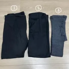 M 3点セット　マタニティパンツ　マタニティレギンス　マタニティタイツ