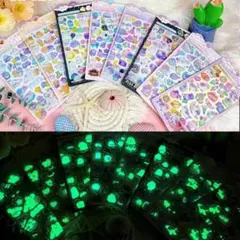 ♡8919♡様 シール 3D 光る　ぷっくり　ジェル　ボンボンドロップシール