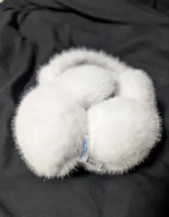 ディズニー 耳付きファーカチューシャ ホワイト