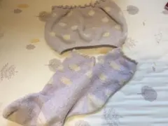 ふわもこソックス&腹巻　2点セット