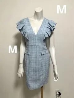 DEA ROBE de FLEURS Glossyローブドフルールツイードドレス