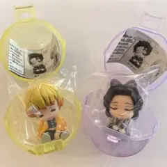 新品未使用・鬼滅の刃 肩ズンFig. 我妻善逸 胡蝶しのぶ