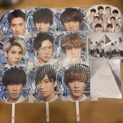 Snow Man ジャンボうちわ 10枚、ファイル、ASIA TOUR