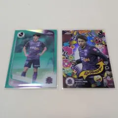 Topps Chrome 산프레체 히로시마 J리그 나카지마 요타로 나카무라 쿠사타