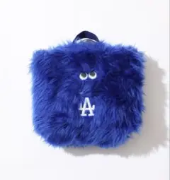INFIELDER DESIGN / MLBファー トートバッグ 青