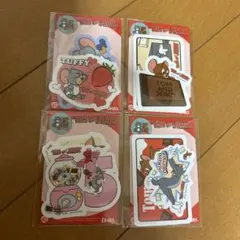 トムとジェリー ステッカー 4枚セット