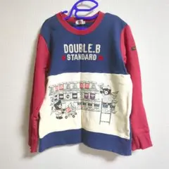ミキハウス ダブルビー 130cmトレーナー/子供服、男の子服のサムネイル