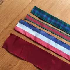 リボン4種　ハンドメイドがお好きな方へ