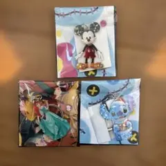 ミッキー・アリエル・スティッチ キーホルダーセット