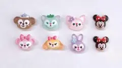 ダッフィー＆フレンズ ミニーちゃんのおかお パーツ8個セット♡
