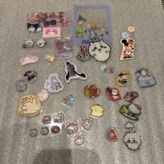 ⑦ボンボンドロップシール　立体シール　フレークシール　キャラクター　おすそ分け