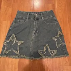 SHEIN デニムミニスカート