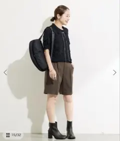 JOURNAL STANDARD ウールライクストレッチショートパンツのサムネイル