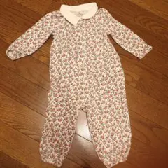 babyGap 花柄ロンパース 9-12ヶ月(サイズ70~80)