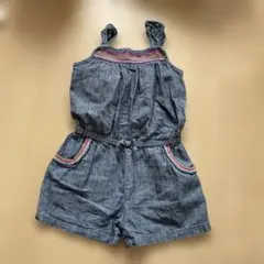 babyGAP デニム風オーバーオール 100cm