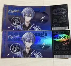 HEROES ハーフアニバーサリー ホログラムチケット 小柳ロウ - メルカリ