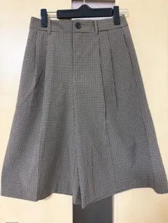 GUバミューダ★チェックショートパンツＳ