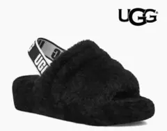 未使用品　UGG　フラッフ イヤー スライド　ファーサンダル UGG（アグ） ファーサンダル レディース UGG W FLUFF YEAH SLIDE