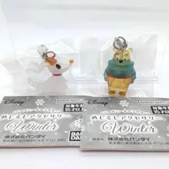 ディズニーキャラクター　めじるしアクセサリー　winter ２種類
