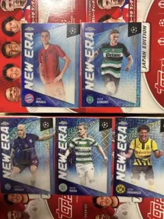 Topps UEFA 24/25 NEW ERA 5枚セット