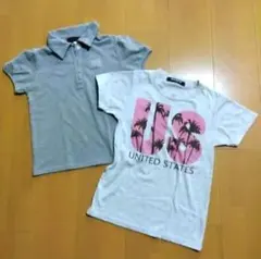 SHISKY/POMONA KISS ポロシャツ Tシャツ トップス130センチのサムネイル