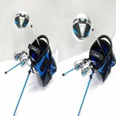 AZROF アズロフ ジュニア ゴルフクラブセット スタンド式キャディバッグ付□