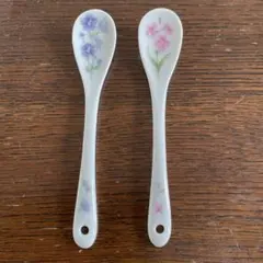 ナルミ 陶器スプーン2本セットのサムネイル