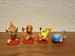 チョコエッグ（ポケットモンスター旅立ちの３匹） 4体セット
