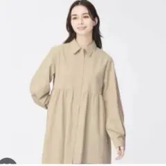 ビスチェコンビネーションロングシャツビスチェ無しGUチュニックブラウスのサムネイル