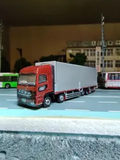 牛２頭付き ＵＤトラックスクオン　家畜運搬トラック　べこ車　トラックコレクション 牛2頭付き UDトラックスクオン 家畜運搬トラック べこ車 トラック
