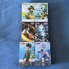 HUNTER×HUNTERぬーどるストッパーフィギュア ゴン キルア 6点セット