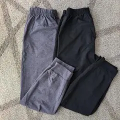 GU ドライストレッチジョガーパンツ　子供　150 長ズボン 2色セット