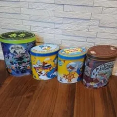 ディズニー チョコレート空き缶 4点セット