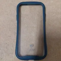 iFace ネイビークリアケース