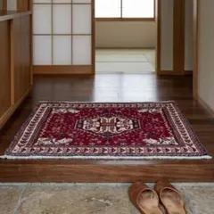 在庫一掃セール】シールジャン キリム ウール 100cm×70cm - メルカリ