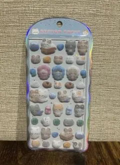 【正規品】コットンパフィーシール　ねこ