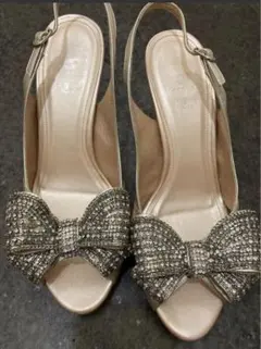 ♡ STRAWBERRY FIELDS grace ビジューパンプス　結婚式靴♡