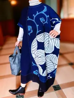 2025年最新】藍染古布リメイクワンピースの人気アイテム - メルカリ