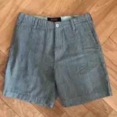 UNIVERSAL OVERALL ヒッコリー ハーフパンツ Mのサムネイル