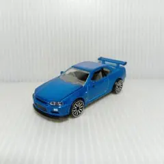 マジョレット　日産スカイライン GT-R R34 (青色)のサムネイル