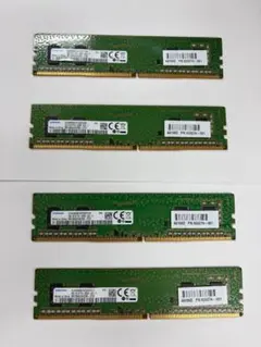 8GB DDR4 メモリ(4GB×2枚セット) PC4-2666V imac - メルカリ