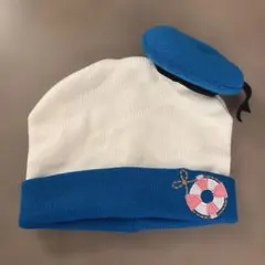 ディズニー ドナルドダック 秋冬 ニットキャップ 帽子 58cm