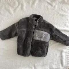 petit main フリースジャケット 180 グレー