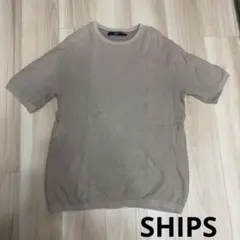 SHIPS L ニット半袖 メンズ