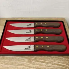 【未使用 レア品】Master Purveyors ステーキナイフ 4本セット 未使用 レア品】Master Purveyors ステーキナイフ 4本セット - メルカリ