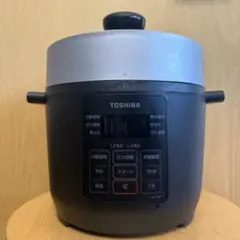東芝 電気圧力鍋 RCP-30R 3L 時短調理のサムネイル