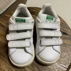 adidas Stan Smith キッズスニーカー ホワイト/グリーン