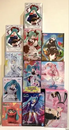 【未開封】初音ミク まとめ売り フィギュア11点セット