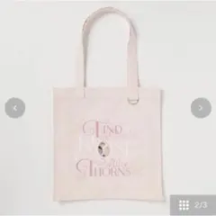 眠れる森の美女　アベイル　ピンク キャンバストートバッグのサムネイル