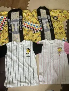 阪神タイガース　キッズ　ハッピー＆Tシャツセット　甲子園球場